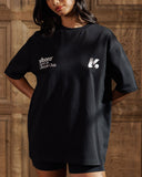 Women's Vibora Lifestyle Club T-Shirt - Black
