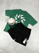 Green T-shirt, Shorts and Cap Bundle